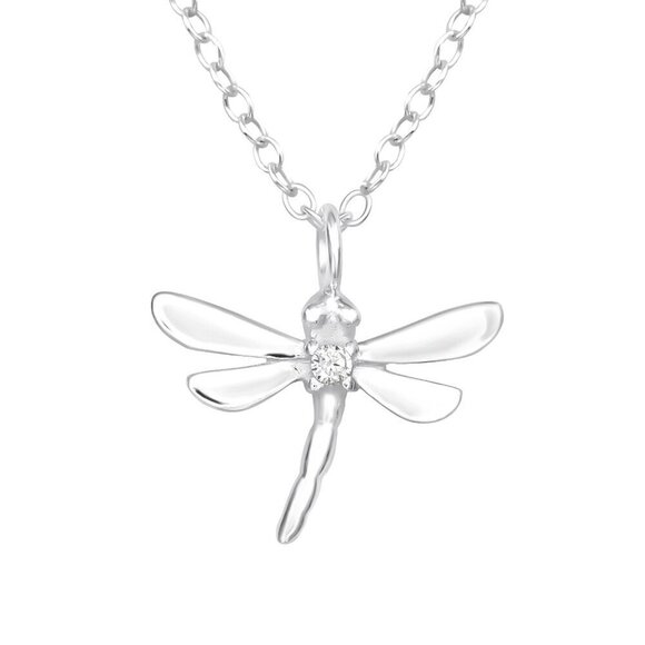 Martin Pere Jewelry - Sterling Silver Dragonfly Necklace